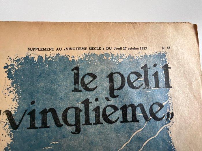 Petit vingtième 27 octobre 1932 - couverture couleurs, Boeken, Stripverhalen