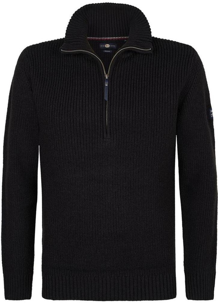 Petrol Half Zip Pullover Navy maat Maat 48/50 (M) Heren, Kleding | Heren, Truien en Vesten, Blauw, Nieuw, Maat 48/50 (M), Verzenden