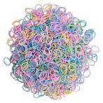 Fako Fashion - 1000x Gekleurde Mini Elastiekjes - Meisjes -, Verzenden