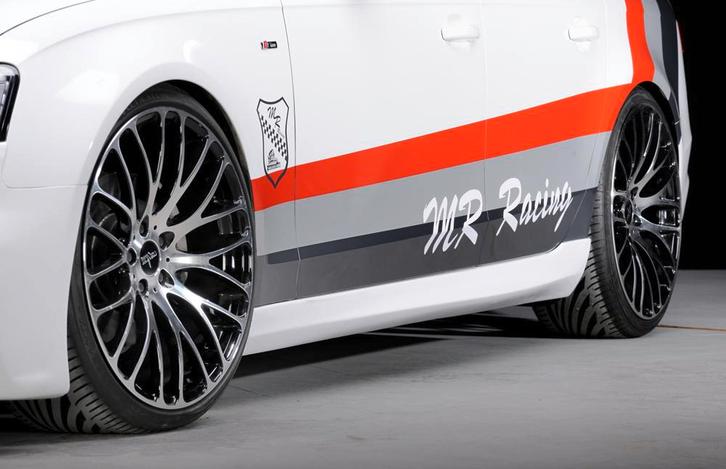 Rieger side skirt | A4 (B8/B81): 11.07- - Lim., Avant    A4, Auto-onderdelen, Carrosserie, Nieuw, Audi, Verzenden