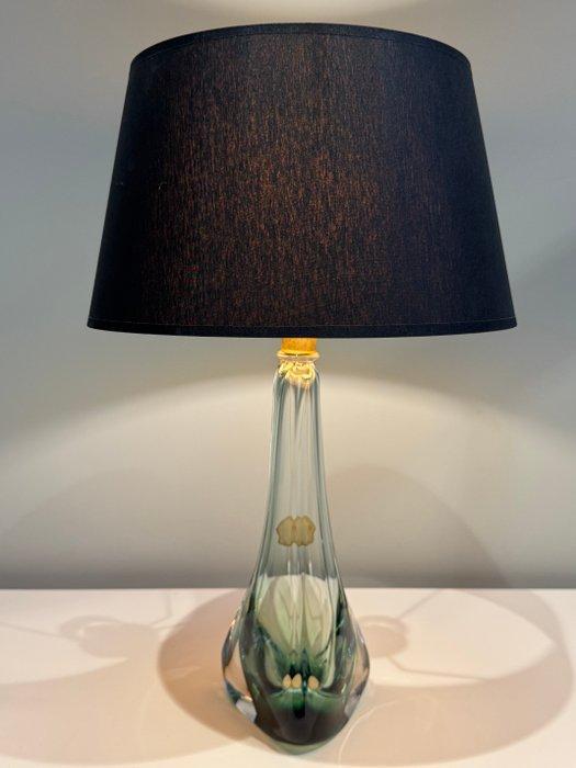 Val Saint Lambert - René Delvenne - Tafellamp - Kristal, Antiek en Kunst, Antiek | Verlichting