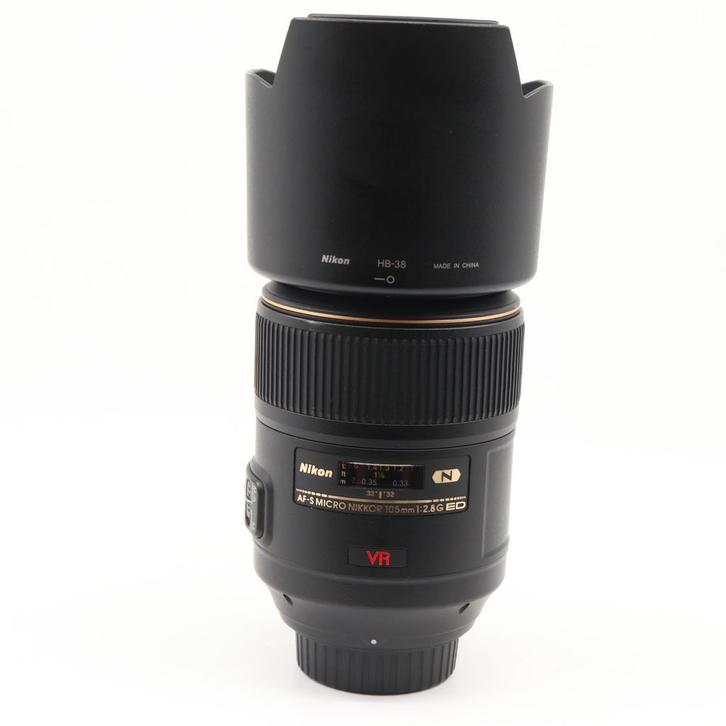 Nikon AF-S 105mm F/2.8G ED VR Micro | Tweedehands, Audio, Tv en Foto, Foto | Lenzen en Objectieven, Zo goed als nieuw, Verzenden