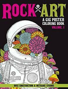 Rock Art: A Gig Poster Coloring Book.New, Livres, Livres Autre, Envoi