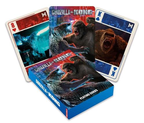 Godzilla vs Kong Speelkaarten, Hobby en Vrije tijd, Gezelschapsspellen | Kaartspellen, Ophalen of Verzenden