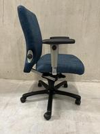 Refurbished Haworth Comforto 77 NPR 1813, Nieuwe Blauwe Stof, Bureaustoel, Verzenden