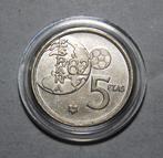 Espagne. 5 Pesetas 1975 *80. Error del Mundial. Rara  (Sans, Postzegels en Munten