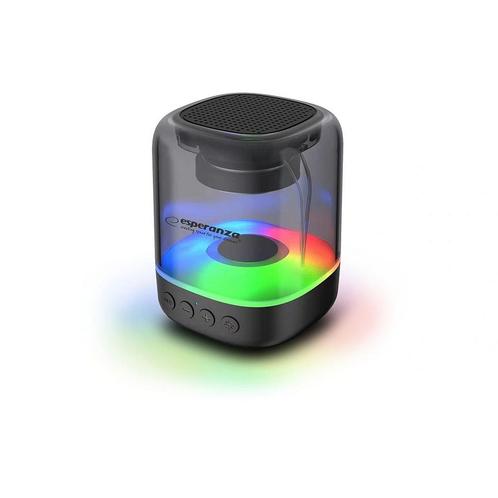 Esperanza EP154 speaker BT FM LED RGB Viola, TV, Hi-fi & Vidéo, Enceintes, Enlèvement ou Envoi