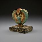 Replica van het oude Egyptisch Vleugelscarabee, symbool van, Antiek en Kunst