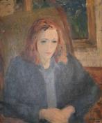 Annie Lorberer (1913) - Yellow haired girl, Antiek en Kunst, Kunst | Schilderijen | Klassiek