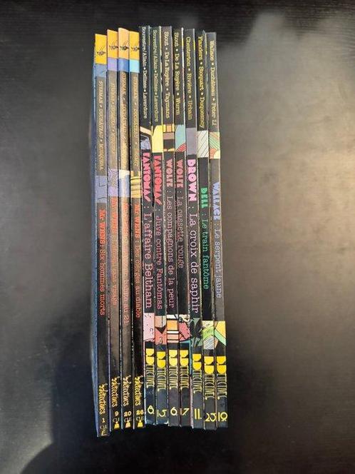 Mr Wens / Fantomas / Nero Wolfe / Abbe Brown / Edmund Bell /, Boeken, Stripverhalen