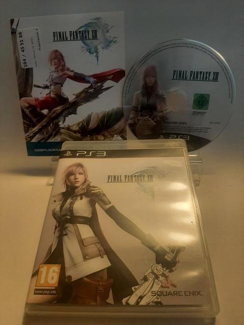 Final Fantasy XIII Playstation 3, Consoles de jeu & Jeux vidéo, Jeux | Sony PlayStation 3, Enlèvement ou Envoi