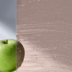 Enkel glas figuurglas Altdeutsch K brons 4mm, Verzenden, Nieuw