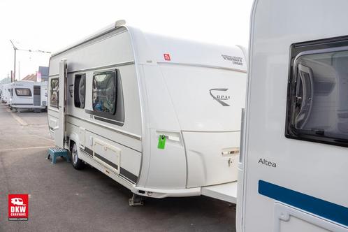 FENDT Opal 515 SG, Caravans en Kamperen, Caravans, 1250 - 1500 kg, Gascomfoor, Hordeur, Kachel, Koelkast, Lichtmetalen velgen