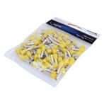 ASTA Adereindhuls set kabelschoen pen geel 6.0mm² (100st), Nieuw, Ophalen of Verzenden
