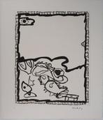 Pierre Alechinsky (1927) - Composition surréaliste aux