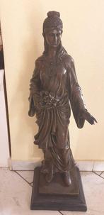 Milo (1910-1978) - Statue, Queen of Sheba. - 103 cm - Bronze, Antiek en Kunst