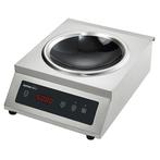 Inductie Wok | 1 Kookzone | Max. 240°C | 5kW | 400V |, Verzenden, Nieuw in verpakking
