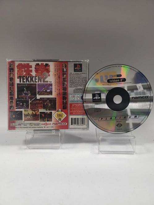 Tekken 2 Platinum Edition (only backcover) PlayStation 1, Games en Spelcomputers, Games | Sony PlayStation 1, Zo goed als nieuw