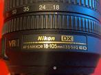 Nikon AF-S NIKKOR 18-105mm 1:3.5-5.6G ED VR DX Zoomlens, Audio, Tv en Foto, Fotocamera's Digitaal, Nieuw