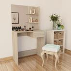 vidaXL Kaptafel 75x40x141 cm bewerkt hout eikenkleurig, Verzenden, Nieuw