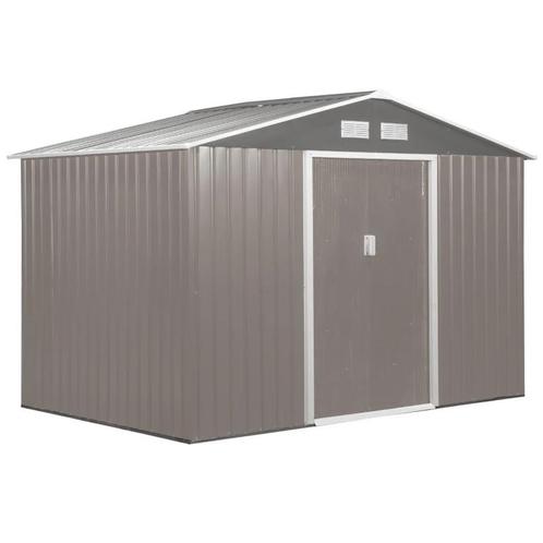 TRUUSK Gereedschapsschuur Met Schuifdeuren 2,77 X 1,95 X 1,9, Tuin en Terras, Bergingen en Tuinkasten, Verzenden