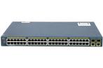 Cisco Catalyst WS-C2960-48PST-S, 48×10/100,2xGbe/SFP, Ophalen of Verzenden