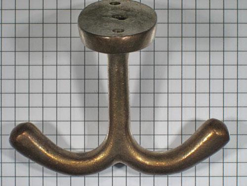Kapstokhaak onderbouw, brons antiek, Huis en Inrichting, Woonaccessoires | Kapstokken, Nieuw, Overige materialen