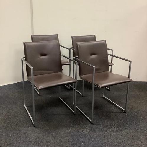 Tweedehands complete set van 4 stuks ARCO frame, Huis en Inrichting, Stoelen, Gebruikt