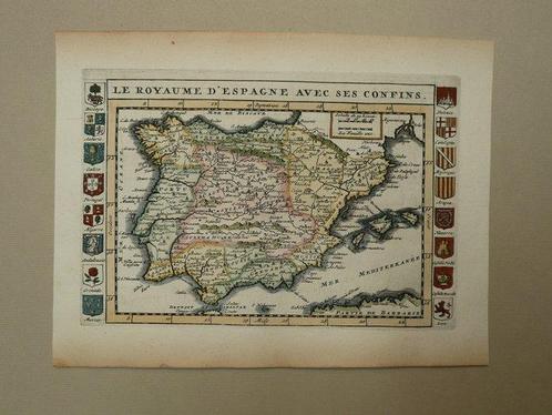 Europe - Espagne / Portugal / Catalogne / Barcelone; D. de, Boeken, Atlassen en Landkaarten
