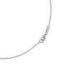 Ketting met hanger - 18 karaat Witgoud