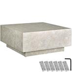 tectake Salontafel Lasley met voet, draagkracht 45 kg - Trav, Verzenden