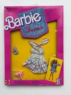 Mattel - Speelgoed Kleding Barbie - Jeanskleedje 1988 en