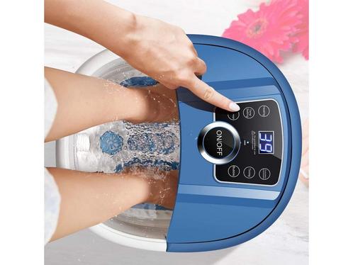 Voetenbad met Massage Bad met Afvoerslag Instelbare Warmte, Huis en Inrichting, Woonaccessoires | Overige, Zo goed als nieuw, Verzenden