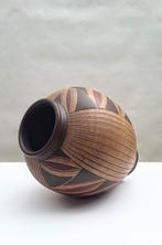 Vaas - 40/50 Handarbeit - Aardewerk - Grote Duitse Bodemvaas