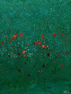 Parfen.D XL - NO RESERVE “Emerald Poppy Garden”, Antiek en Kunst