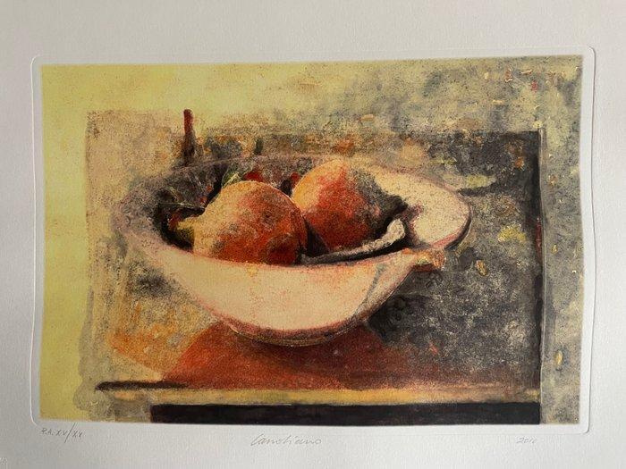 Carmelo Candiano (1951) - Cartella Melograni - 3 fogli, Antiquités & Art, Antiquités | Autres Antiquités