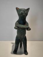 sculptuur, Le Chat maître dhôtel dapres Giacometti - 12.5, Antiquités & Art