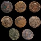 Romeinse Rijk. Lote de 8 monedas  (Zonder Minimumprijs), Timbres & Monnaies