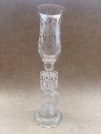 Baccarat - Kaarsenstandaard met oor Dolphin (H. 57,5 cm) -, Antiek en Kunst, Antiek | Glaswerk en Kristal