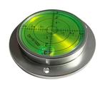 Grote ronde waterpas in aluminium behuizing (80x62x15 mm, z, Doe-het-zelf en Bouw, Verzenden, Nieuw