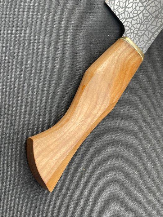 Keukenmes - R181 - Olive - Italië - chefs Gyuto mes, Antiquités & Art, Antiquités | Ustensiles de cuisine
