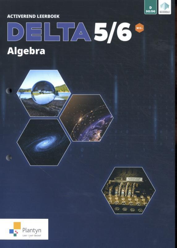 Delta le) / 5/6 Algebra / Activerend leerboek / Delta, Boeken, Schoolboeken, Zo goed als nieuw, Verzenden