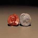 Oud-Romeins Jasper Diepdruk met afbeelding van Mars. 1e-3e
