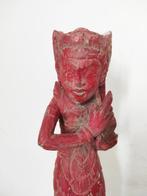 Femme balinaise - sculptuur - Indonesië (Zonder, Antiek en Kunst