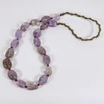 Natuurlijk Oude Ores Amethist Ketting - Nepal (Zonder