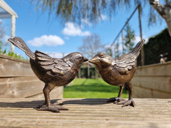 Beeldje - A pair of birds - Brons, Antiek en Kunst, Curiosa en Brocante