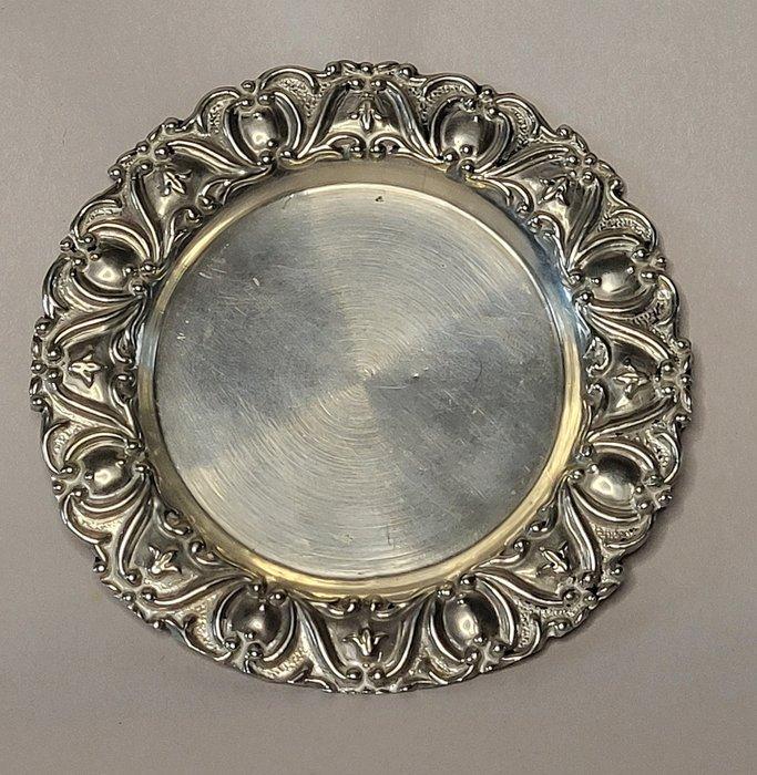 Portuguese silversmith - Plateau plat - Plateau en argent -, Antiek en Kunst, Antiek | Zilver en Goud