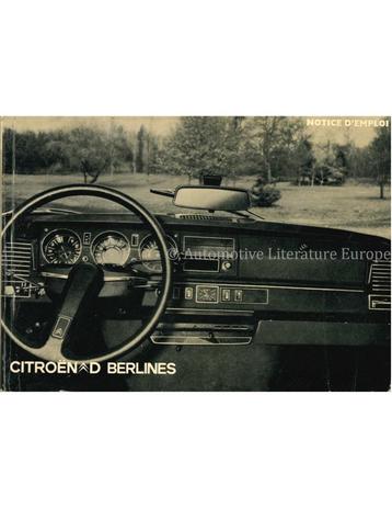 1973 CITROEN D DS SUPER SPECIAL INSTRUCTIEBOEKJE FRANS, Ophalen of Verzenden