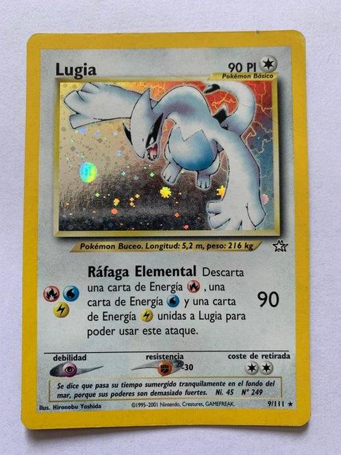Pokémon - 1 Card - Lugia, Hobby en Vrije tijd, Verzamelkaartspellen | Pokémon