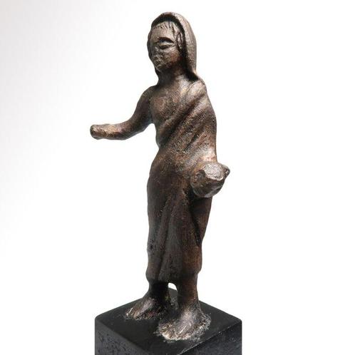 Etruscan Brons Silhouet van een man, Antiek en Kunst, Antiek | Overige Antiek